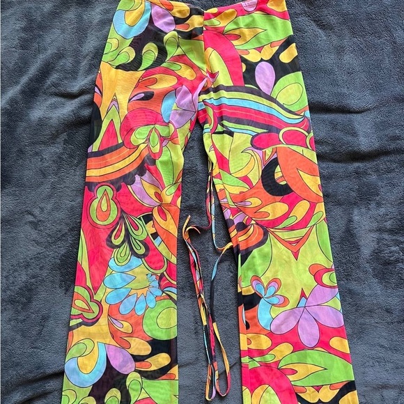 JADED LONDON COLORFUL BEACH PANTS - Picture 5 of 5